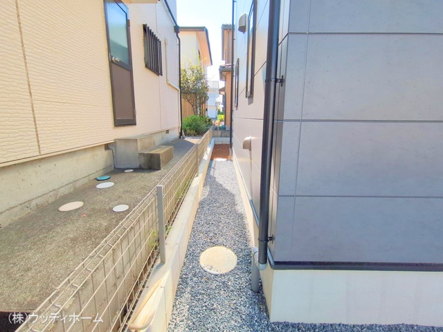 埼玉県越谷市弥栄町１丁目の新築戸建て完成写真 2025年9月7日撮影