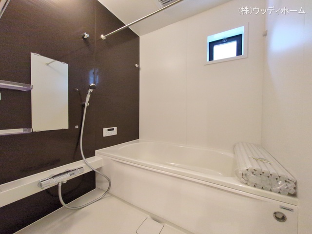 埼玉県越谷市東大沢３丁目の新築戸建てお風呂写真 2025年6月25日撮影