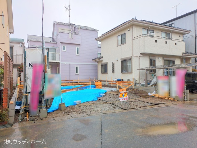埼玉県越谷市東大沢３丁目の新築戸建て基礎写真 2025年3月4日撮影