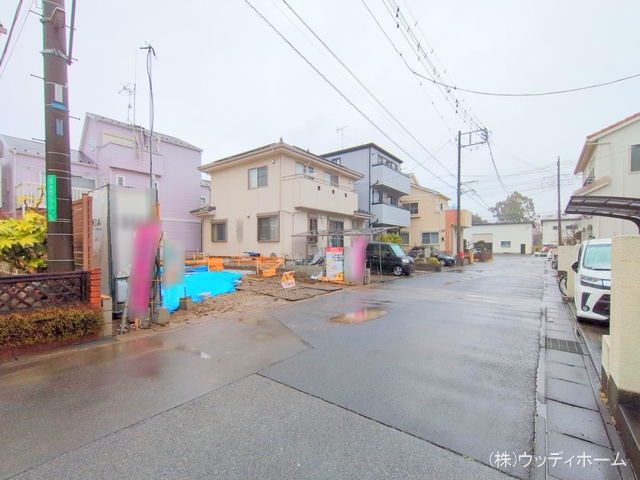埼玉県越谷市東大沢３丁目の新築戸建て基礎写真 2025年3月4日撮影