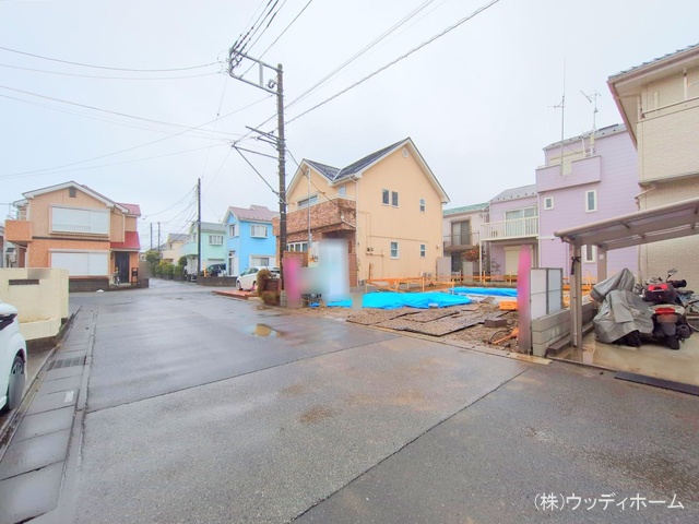 埼玉県越谷市東大沢３丁目の新築戸建て基礎写真 2025年3月4日撮影