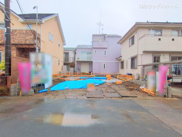 埼玉県越谷市東大沢３丁目の新築戸建て基礎写真 2025年3月4日撮影