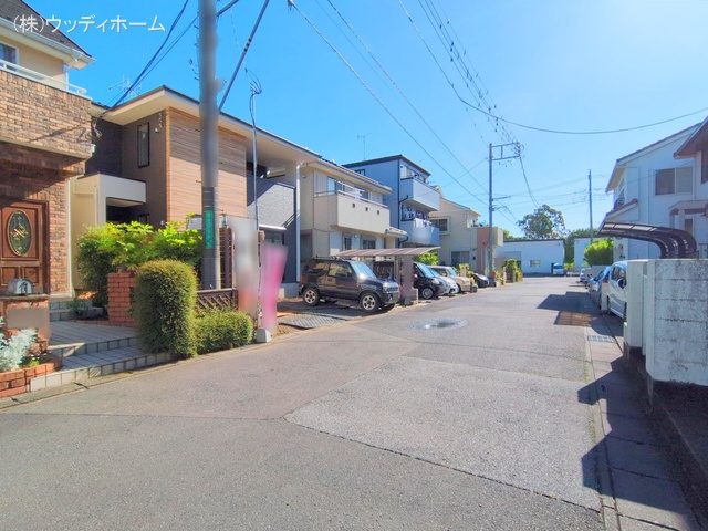 埼玉県越谷市東大沢３丁目の新築戸建て外構写真 2025年5月6日撮影