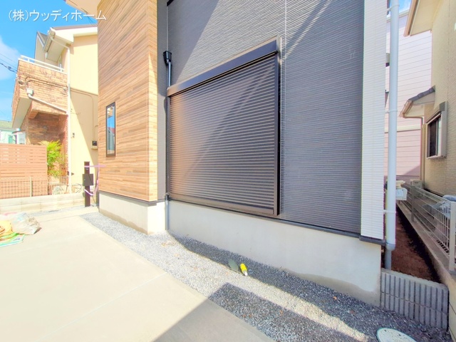 埼玉県越谷市東大沢３丁目の新築戸建て完成写真 2025年6月3日撮影