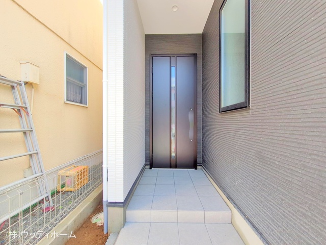 埼玉県越谷市東大沢３丁目の新築戸建て完成写真 2025年6月3日撮影