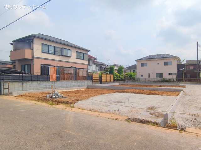 埼玉県越谷市弥栄町２丁目の新築戸建て更地・土地写真 2025年5月15日撮影