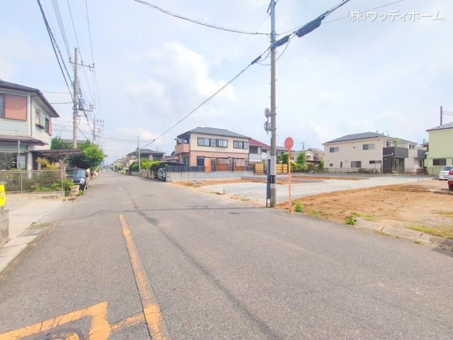 埼玉県越谷市弥栄町２丁目の新築戸建て更地・土地写真 2025年5月15日撮影