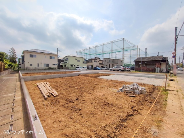埼玉県越谷市弥栄町２丁目の新築戸建て更地・土地写真 2025年5月15日撮影
