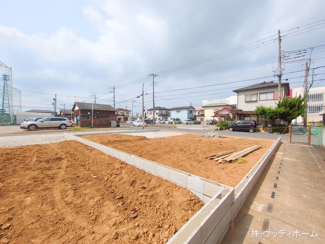 埼玉県越谷市弥栄町２丁目の新築戸建て更地・土地写真 2025年5月15日撮影