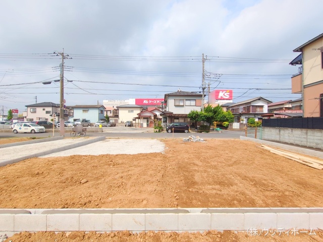 埼玉県越谷市弥栄町２丁目の新築戸建て更地・土地写真 2025年5月15日撮影