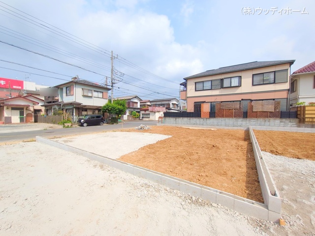 埼玉県越谷市弥栄町２丁目の新築戸建て更地・土地写真 2025年5月15日撮影