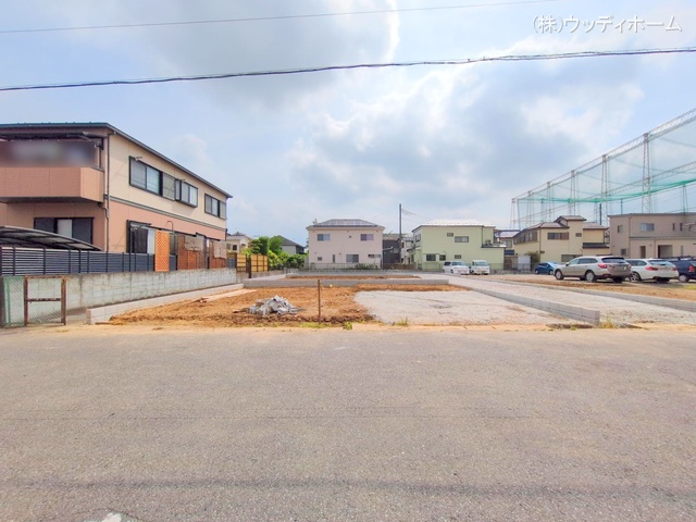 埼玉県越谷市弥栄町２丁目の新築戸建て更地・土地写真 2025年5月15日撮影