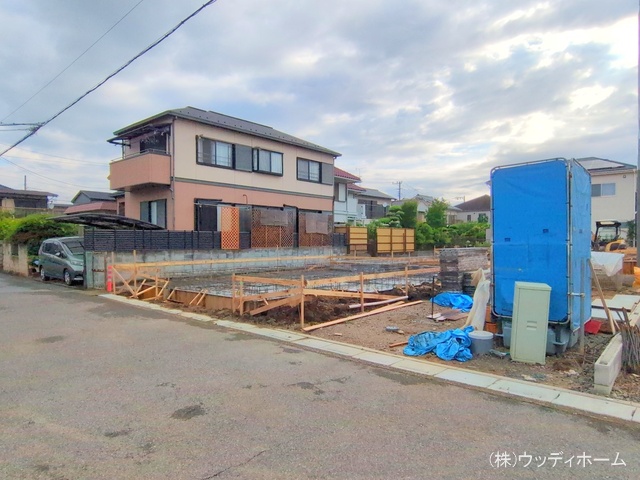 埼玉県越谷市弥栄町２丁目の新築戸建て基礎写真 2025年6月15日撮影