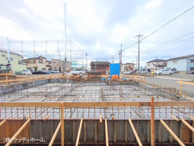 埼玉県越谷市弥栄町２丁目の新築戸建て基礎写真 2025年6月15日撮影