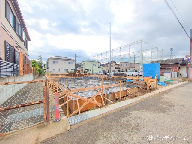 埼玉県越谷市弥栄町２丁目の新築戸建て基礎写真 2025年6月15日撮影