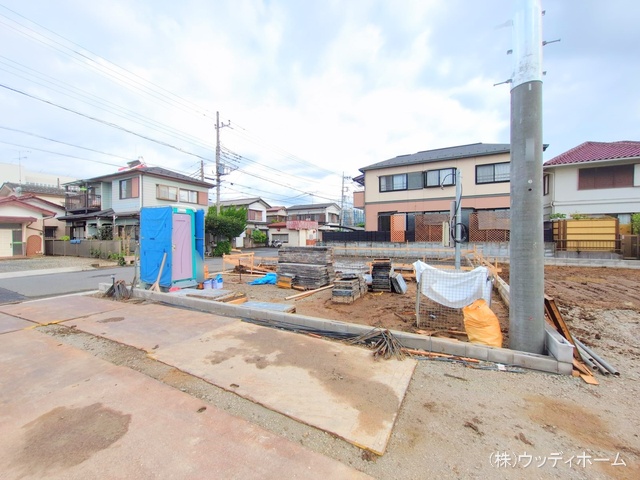 埼玉県越谷市弥栄町２丁目の新築戸建て基礎写真 2025年6月15日撮影