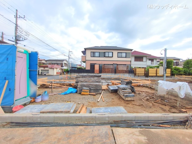 埼玉県越谷市弥栄町２丁目の新築戸建て基礎写真 2025年6月15日撮影