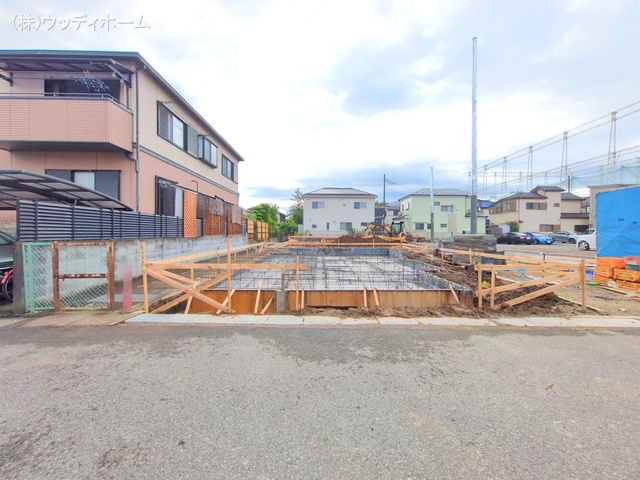 埼玉県越谷市弥栄町２丁目の新築戸建て基礎写真 2025年6月15日撮影