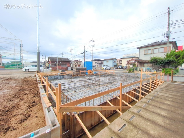 埼玉県越谷市弥栄町２丁目の新築戸建て基礎写真 2025年6月15日撮影