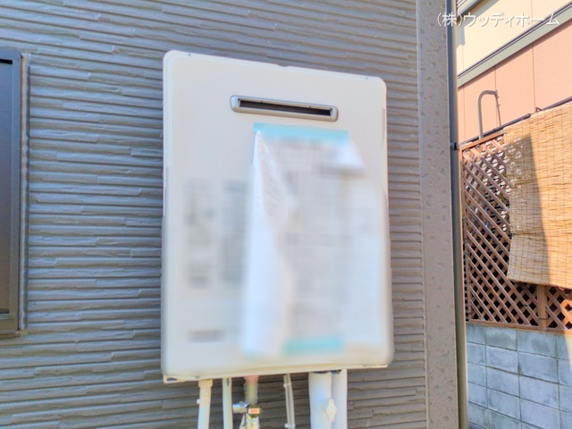 埼玉県越谷市弥栄町２丁目の新築戸建て外構写真 2025年9月16日撮影