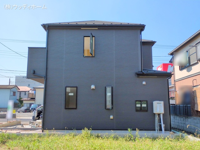 埼玉県越谷市弥栄町２丁目の新築戸建て外構写真 2025年9月16日撮影