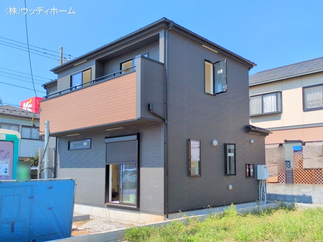 埼玉県越谷市弥栄町２丁目の新築戸建て外構写真 2025年9月16日撮影