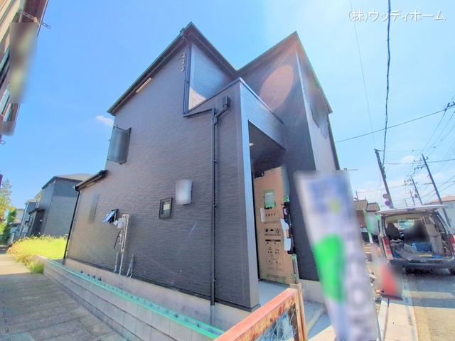 埼玉県越谷市弥栄町２丁目の新築戸建て外構写真 2025年9月16日撮影