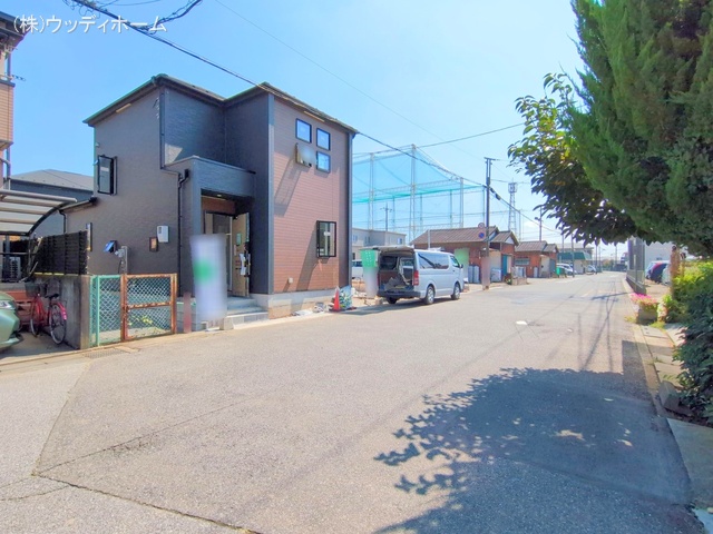 埼玉県越谷市弥栄町２丁目の新築戸建て外構写真 2025年9月16日撮影