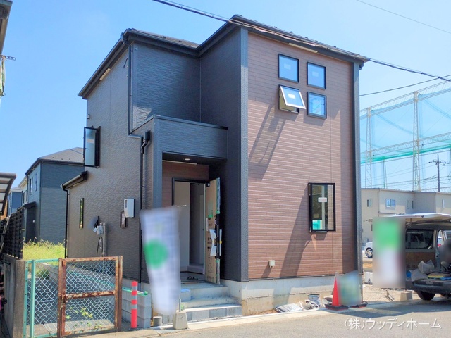 埼玉県越谷市弥栄町２丁目の新築戸建て外構写真 2025年9月16日撮影