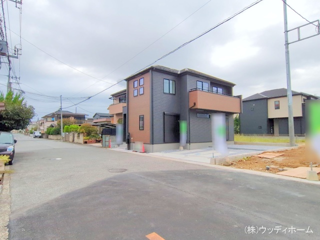 埼玉県越谷市弥栄町２丁目の新築戸建て完成写真 2025年10月6日撮影