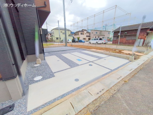 埼玉県越谷市弥栄町２丁目の新築戸建て完成写真 2025年10月6日撮影
