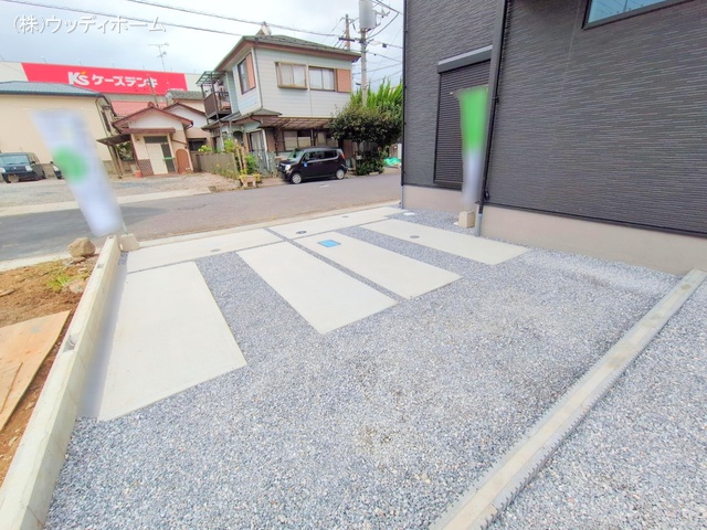 埼玉県越谷市弥栄町２丁目の新築戸建て完成写真 2025年10月6日撮影