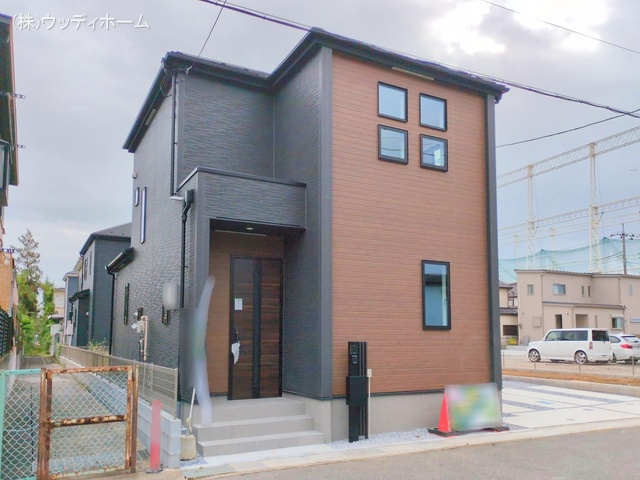 埼玉県越谷市弥栄町２丁目の新築戸建て完成写真 2025年10月6日撮影