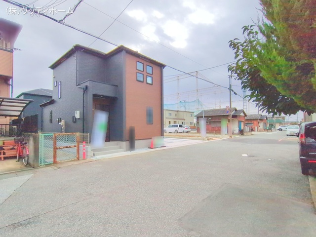 埼玉県越谷市弥栄町２丁目の新築戸建て完成写真 2025年10月6日撮影
