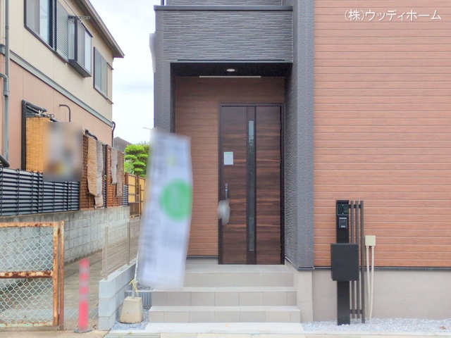 埼玉県越谷市弥栄町２丁目の新築戸建て完成写真 2025年10月6日撮影
