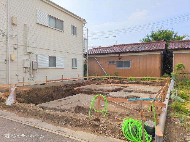 埼玉県越谷市大字恩間の新築戸建て基礎写真 2025年6月12日撮影