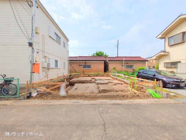 埼玉県越谷市大字恩間の新築戸建て基礎写真 2025年6月12日撮影