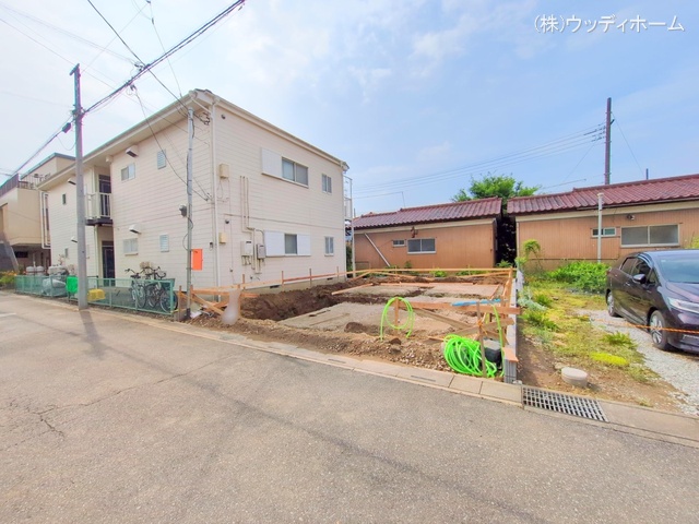 埼玉県越谷市大字恩間の新築戸建て基礎写真 2025年6月12日撮影