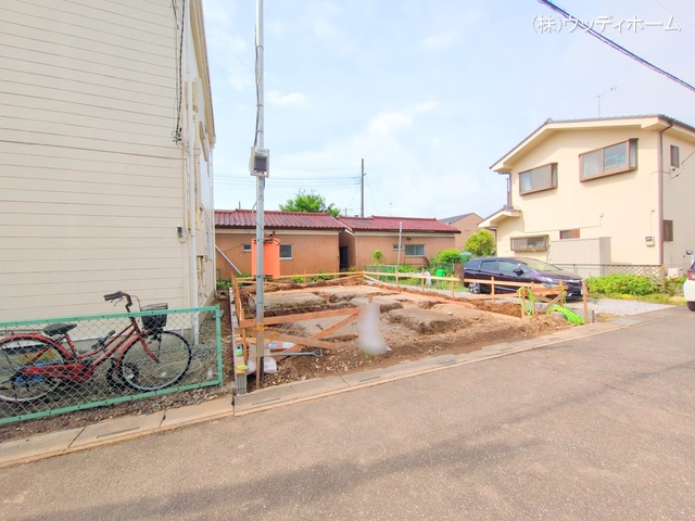 埼玉県越谷市大字恩間の新築戸建て基礎写真 2025年6月12日撮影