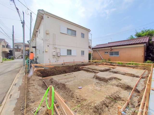 埼玉県越谷市大字恩間の新築戸建て基礎写真 2025年6月12日撮影