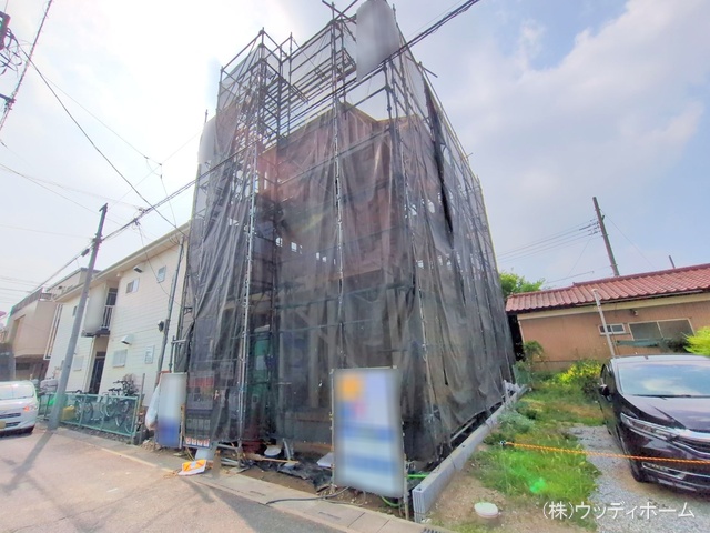 埼玉県越谷市大字恩間の新築戸建て上棟写真 2025年7月7日撮影
