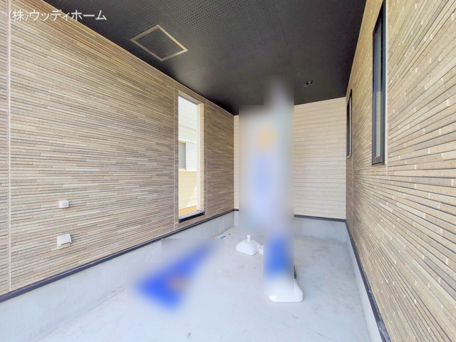 埼玉県越谷市大字恩間の新築戸建て完成写真 2025年9月29日撮影