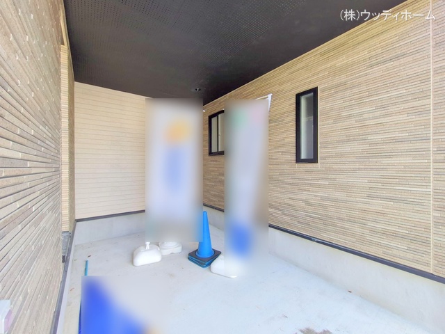 埼玉県越谷市大字恩間の新築戸建て完成写真 2025年9月29日撮影