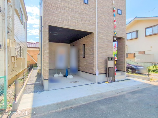 埼玉県越谷市大字恩間の新築戸建て完成写真 2025年9月29日撮影