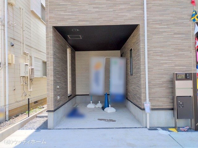 埼玉県越谷市大字恩間の新築戸建て完成写真 2025年9月29日撮影