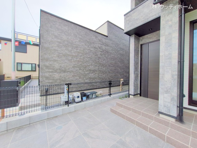 埼玉県越谷市花田4丁目の新築戸建て完成写真 2025年6月12日撮影