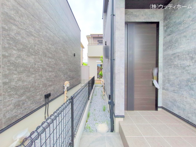 埼玉県越谷市花田4丁目の新築戸建て完成写真 2025年6月12日撮影