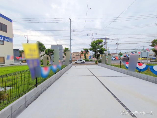 埼玉県越谷市花田4丁目の新築戸建て完成写真 2025年6月12日撮影