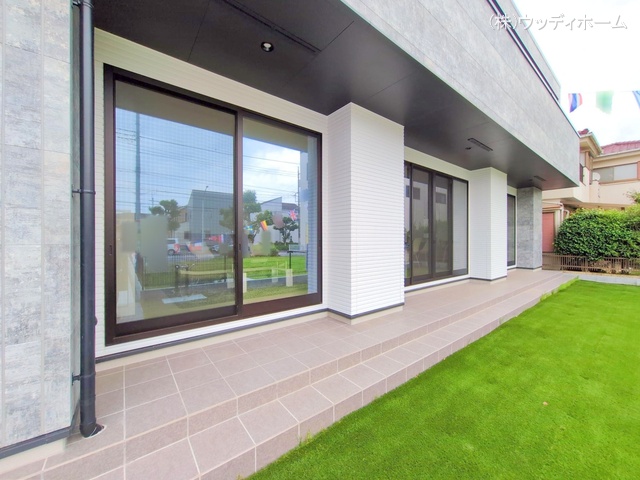 埼玉県越谷市花田4丁目の新築戸建て完成写真 2025年6月12日撮影