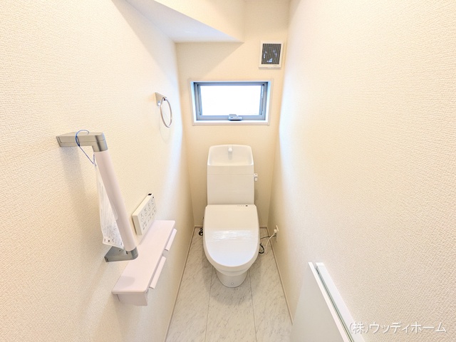 埼玉県越谷市大沢の新築戸建てトイレ写真 2025年9月17日撮影